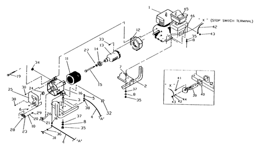 Generator Sv 2400 Diagram and Parts List for 0415-0-SV2400  Briggs and Stratton Generator